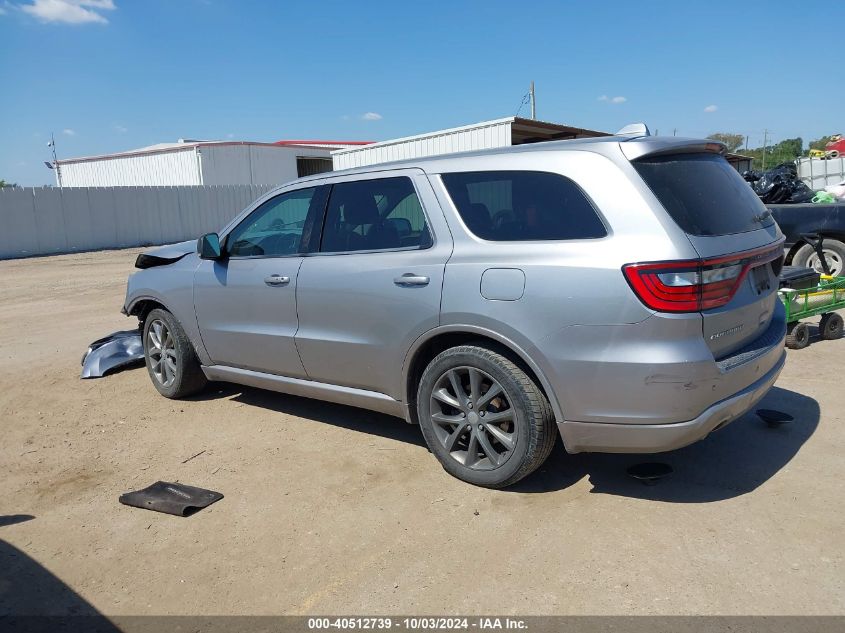 2017 Dodge Durango Gt Rwd VIN: 1C4RDHDG4HC847714 Lot: 40512739