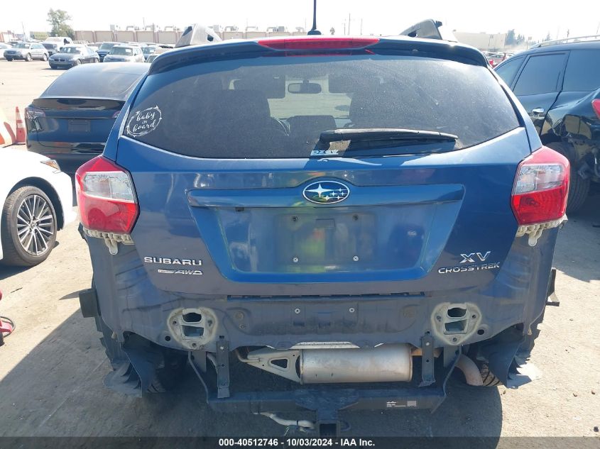 2013 Subaru Xv Crosstrek 2.0I Limited VIN: JF2GPAKC1D2801801 Lot: 40512746