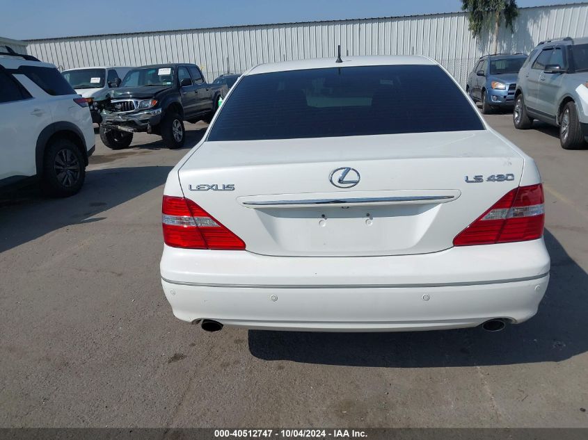 JTHBN36F855021730 2005 Lexus Ls 430