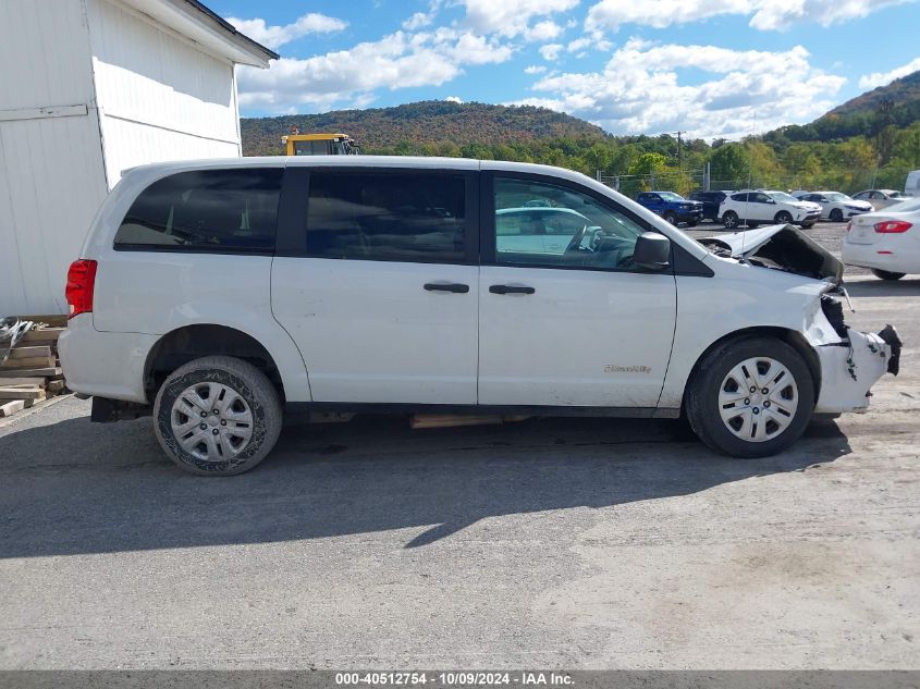 2019 Dodge Grand Caravan Se VIN: 2C7WDGBG0KR683802 Lot: 40512754