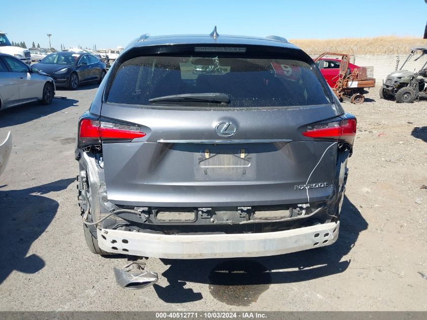 2017 Lexus Nx 200T VIN: JTJBARBZ3H2142362 Lot: 40512771