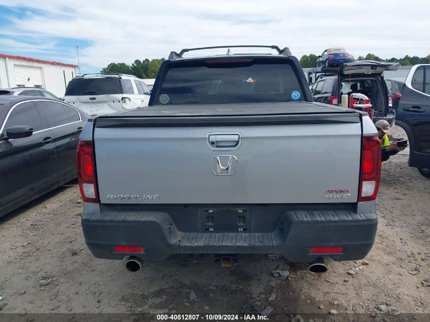 2021 Honda Ridgeline Awd Sport VIN: 5FPYK3F17MB000722 Lot: 40512807