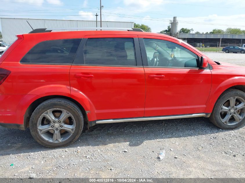 2017 Dodge Journey Crossroad Plus VIN: 3C4PDCGBXHT702224 Lot: 40512816