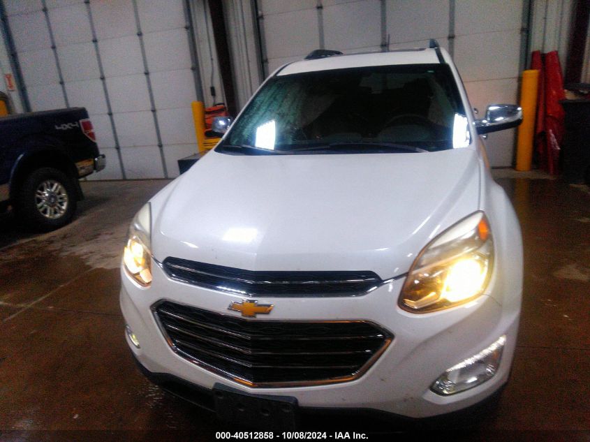 2016 Chevrolet Equinox Ltz VIN: 2GNFLGEK5G6251836 Lot: 40512858