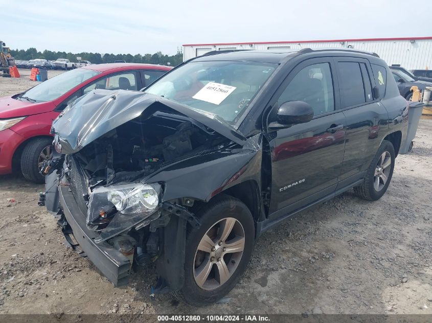 1C4NJDEB2GD746067 2016 Jeep Compass High Altitude Edition