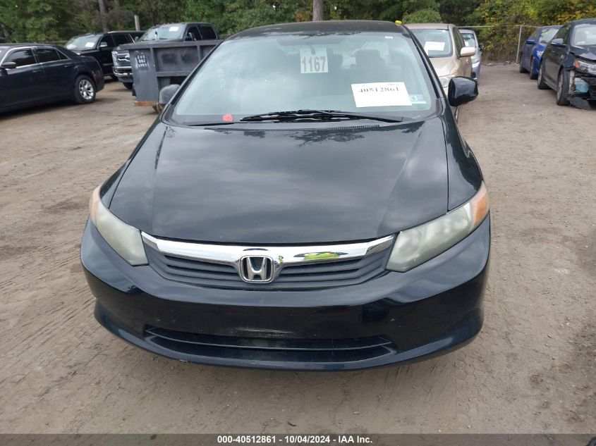 2HGFB2F59CH322253 2012 Honda Civic Lx