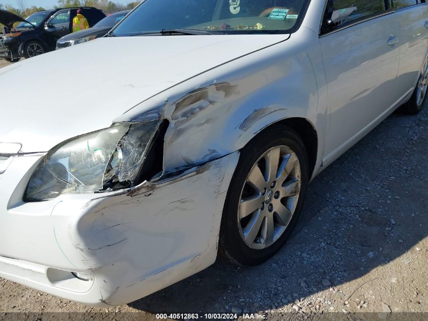 2006 Toyota Avalon Xls VIN: 4T1BK36B56U070202 Lot: 40512863