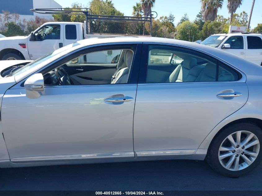 2010 Lexus Es 350 VIN: JTHBK1EG4A2361931 Lot: 40512865