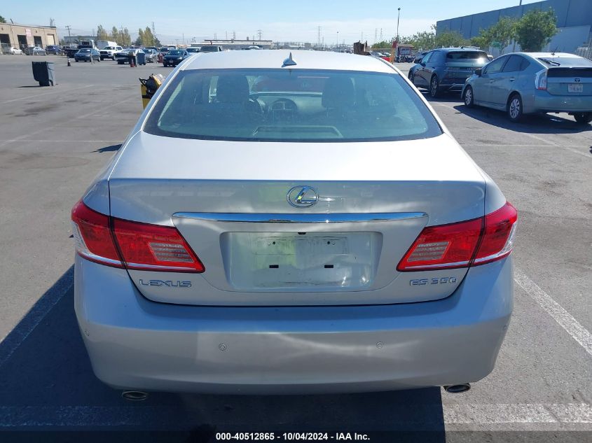 2010 Lexus Es 350 VIN: JTHBK1EG4A2361931 Lot: 40512865