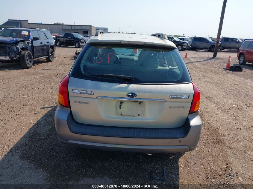 2005 Subaru Outback 2.5I VIN: 4S4BP61C857373829 Lot: 40512870