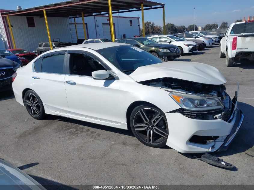 1HGCR2F53HA071346 2017 Honda Accord Sport