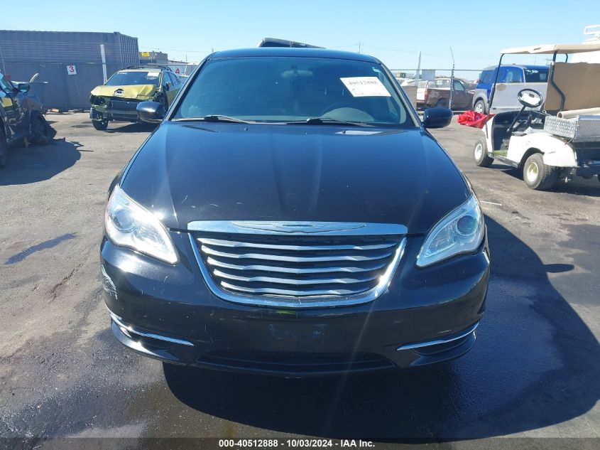 2012 Chrysler 200 Touring VIN: 1C3CCBBB7CN127077 Lot: 40512888