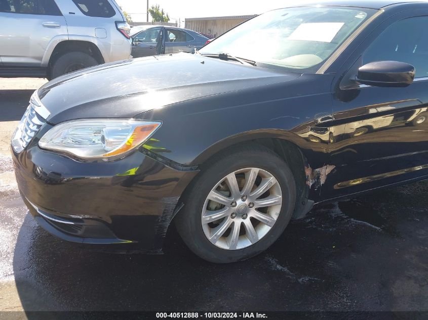 2012 Chrysler 200 Touring VIN: 1C3CCBBB7CN127077 Lot: 40512888