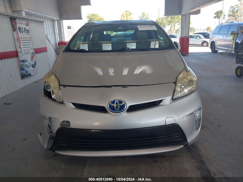 JTDKN3DU7D5566433 2013 Toyota Prius Two