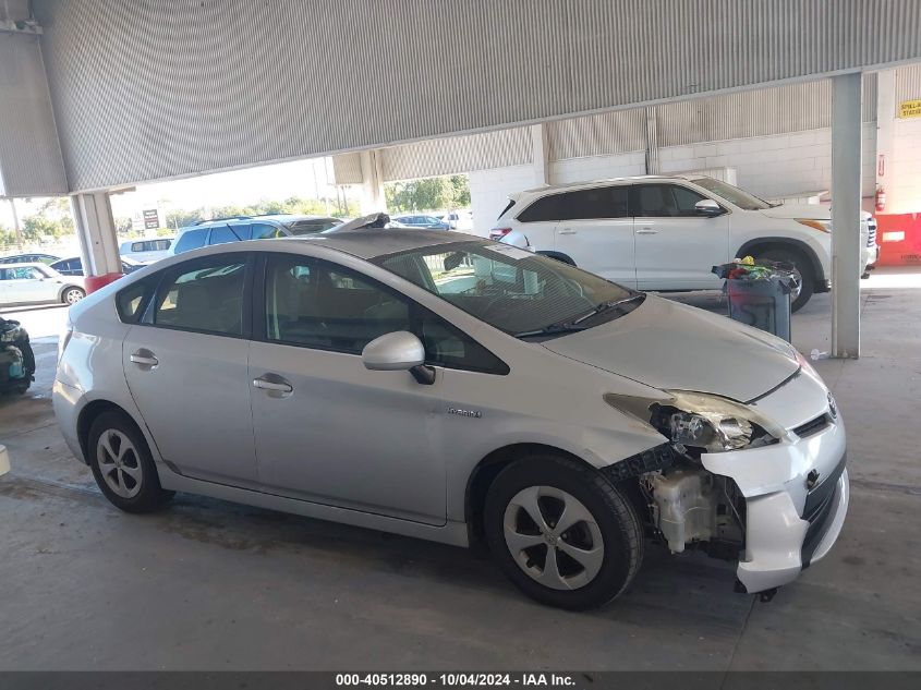 JTDKN3DU7D5566433 2013 Toyota Prius Two