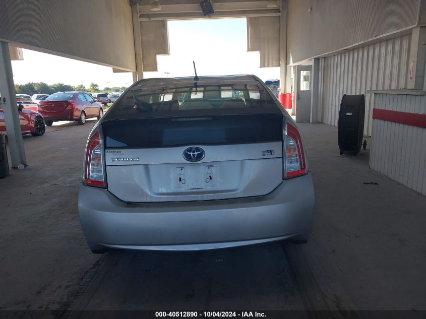 2013 Toyota Prius Two VIN: JTDKN3DU7D5566433 Lot: 40512890