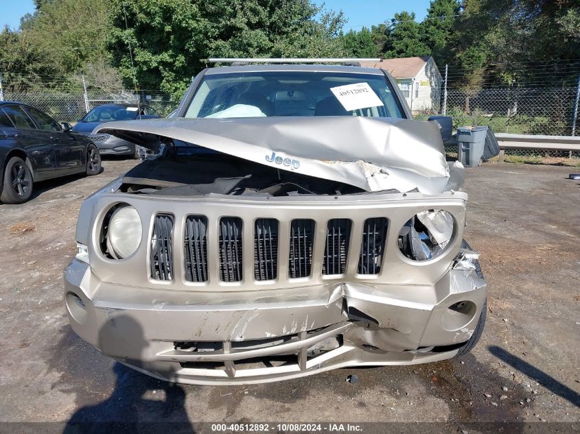 1J4NT2GB1AD538212 2010 Jeep Patriot Sport