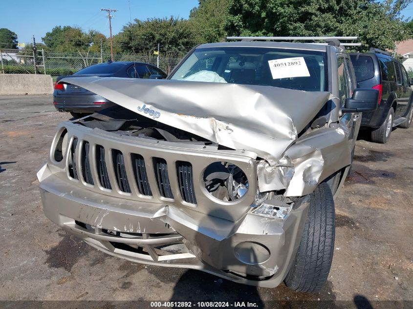 1J4NT2GB1AD538212 2010 Jeep Patriot Sport