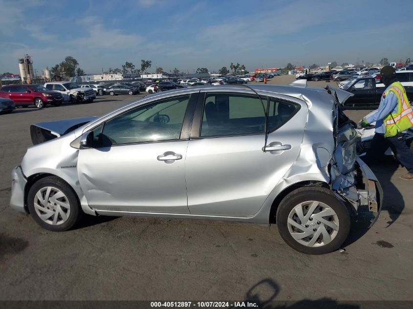 2015 Toyota Prius C VIN: JTDKDTB31F1091627 Lot: 40512897