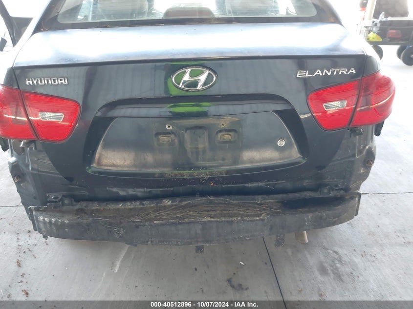 KMHDU46D67U058958 2007 Hyundai Elantra Gls/Limited/Se