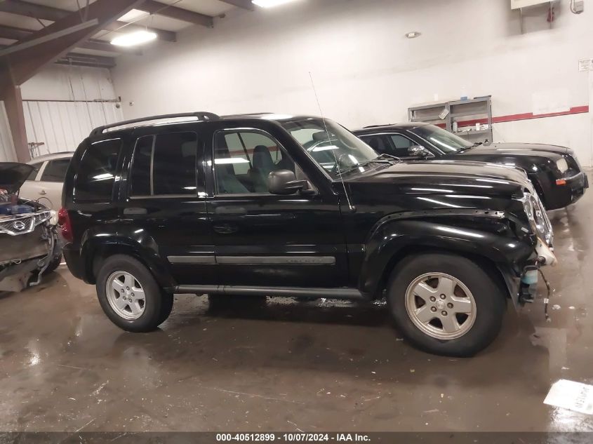 1J4GL48K37W717254 2007 Jeep Liberty Sport