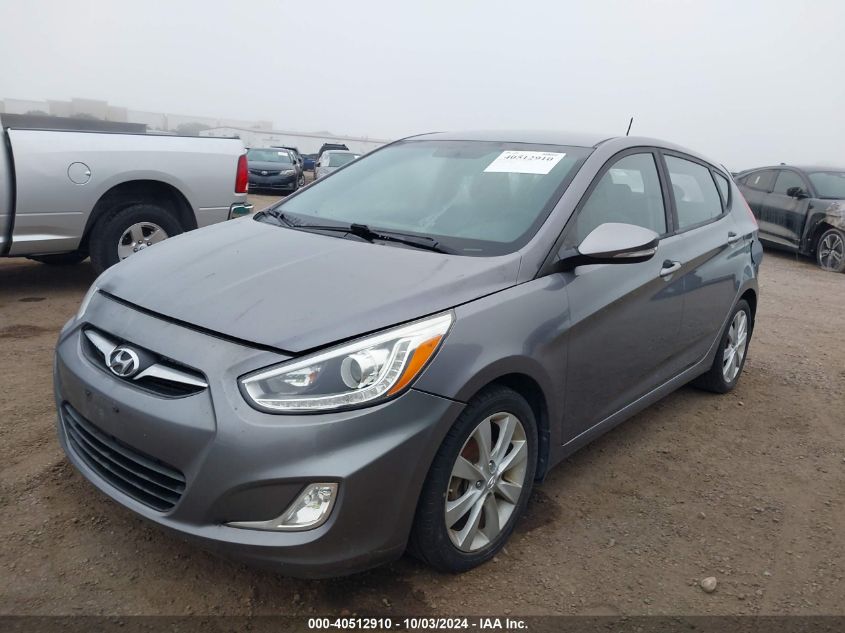 2014 Hyundai Accent Se VIN: KMHCU5AEXEU144773 Lot: 40512910