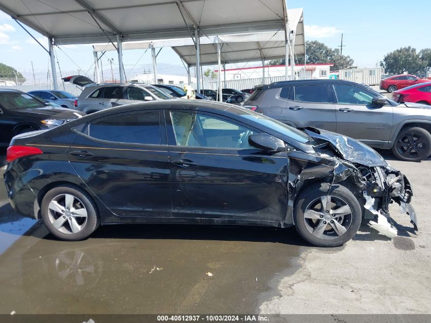 2013 Hyundai Elantra Gls VIN: KMHDH4AE9DU737297 Lot: 40512937