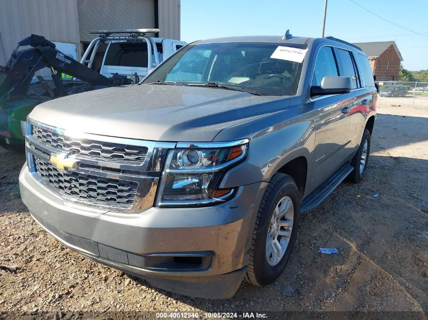 VIN 1GNSCBKCXKR403007 2019 Chevrolet Tahoe, LT no.2