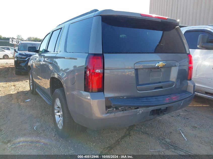 VIN 1GNSCBKCXKR403007 2019 Chevrolet Tahoe, LT no.3