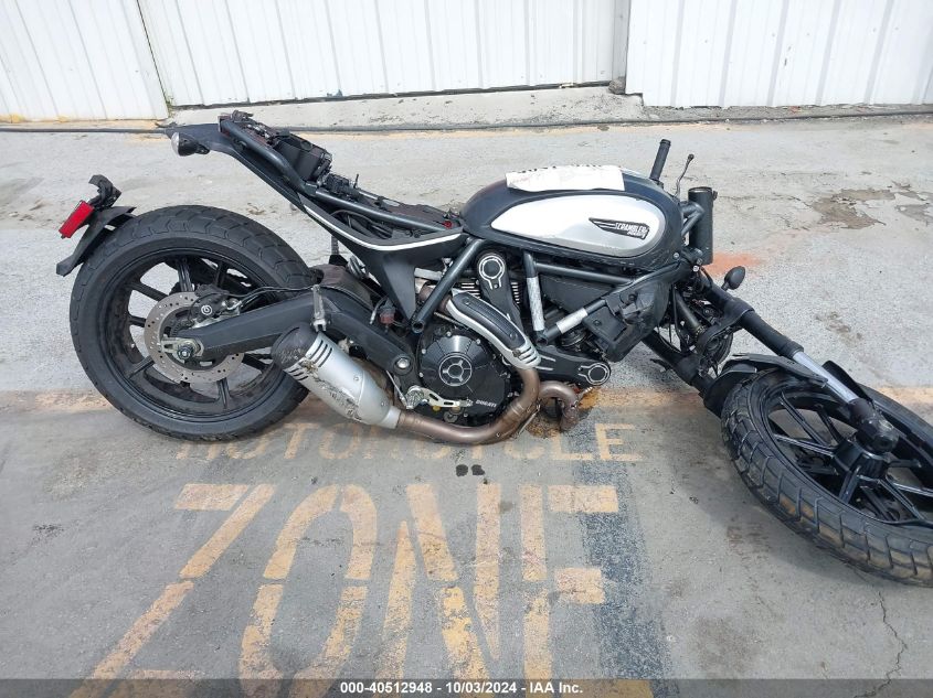 2021 Ducati Scrambler Desert Sled VIN: ML0KAFPM7MT003855 Lot: 40512948