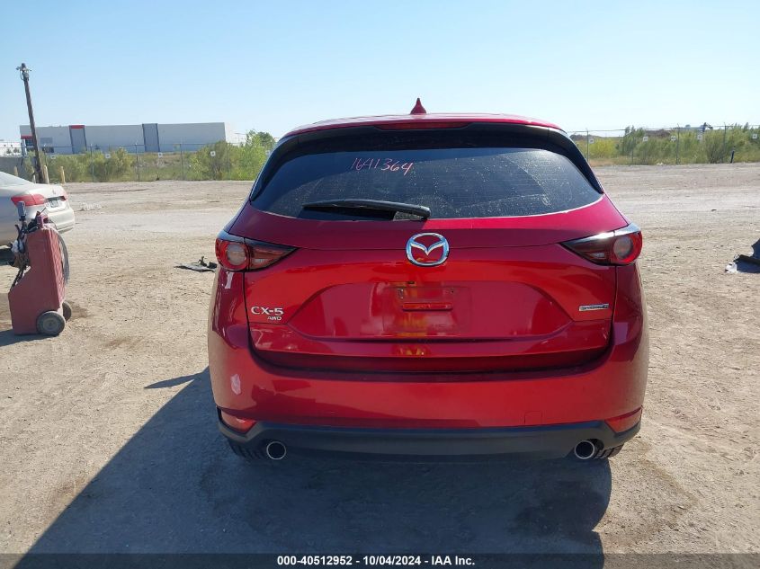 2020 Mazda Cx-5 Sport VIN: JM3KFBBM1L0733706 Lot: 40512952