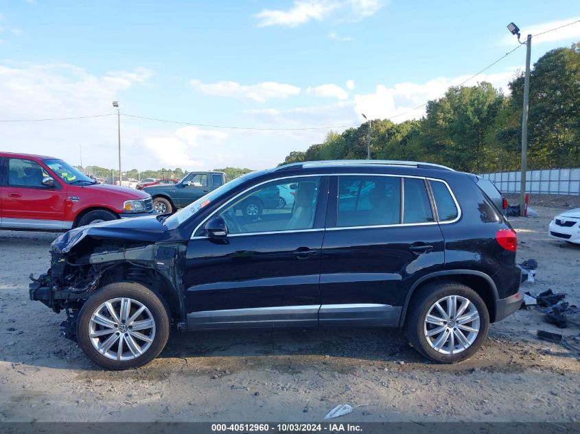 2016 Volkswagen Tiguan Se VIN: WVGAV7AX6GW501875 Lot: 40512960