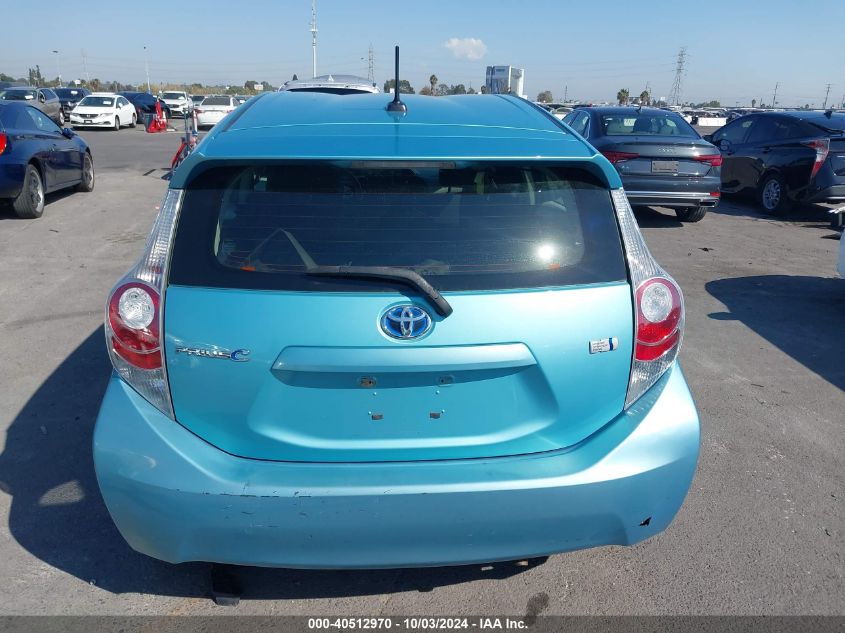 JTDKDTB38E1064410 2014 Toyota Prius C Three