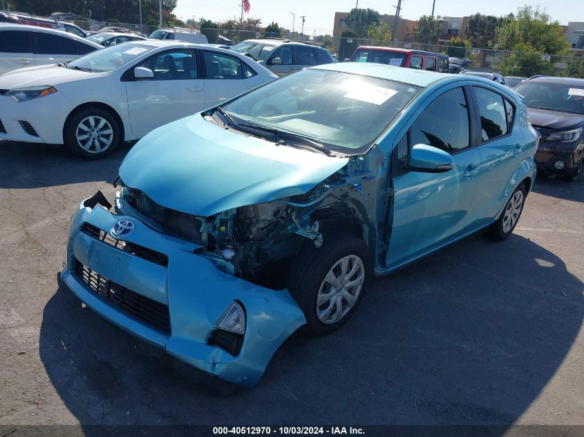 JTDKDTB38E1064410 2014 Toyota Prius C Three