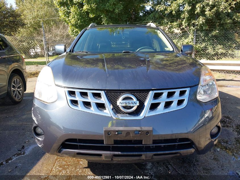 JN8AS5MV4DW635103 2013 Nissan Rogue Sv W/Sl Pkg