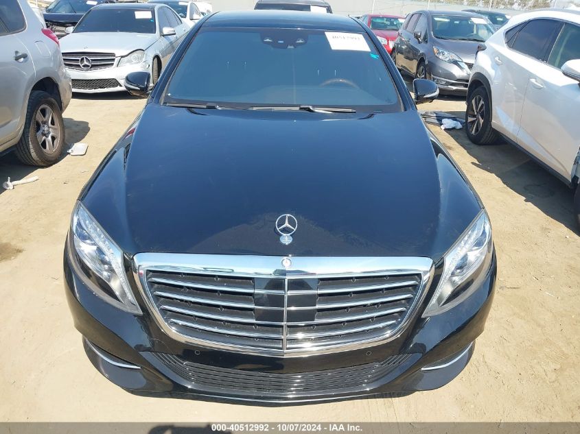 2015 Mercedes-Benz S 550 VIN: WDDUG8CB0FA099761 Lot: 40512992