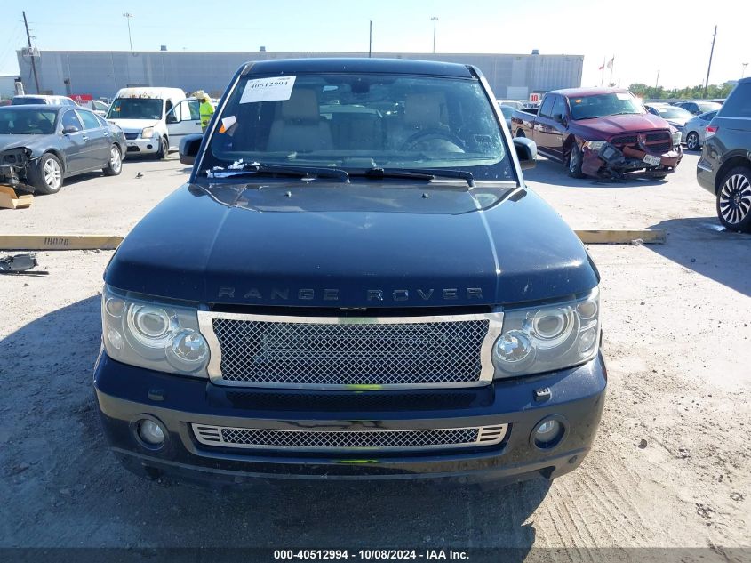 2008 Land Rover Range Rover Sport Hse VIN: SALSK25448A182701 Lot: 40512994