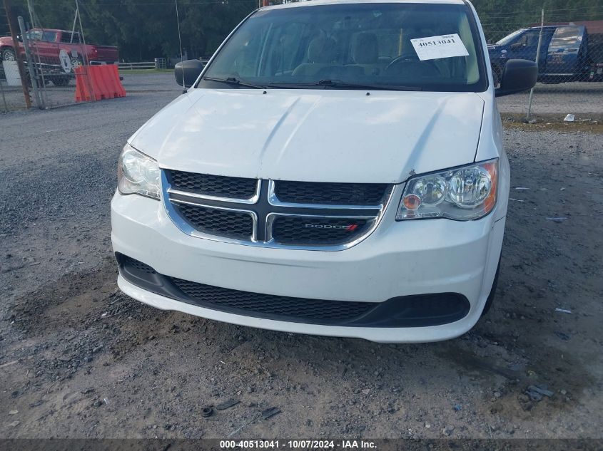 2014 Dodge Grand Caravan American Value Pkg VIN: 2C4RDGBG9ER101761 Lot: 40513041