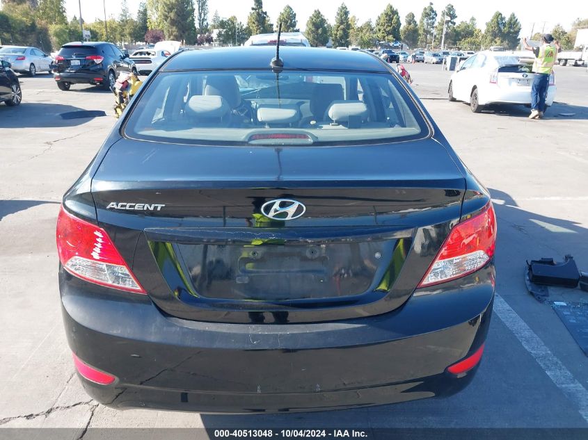 2013 Hyundai Accent Gls VIN: KMHCU4AE0DU430107 Lot: 40513048