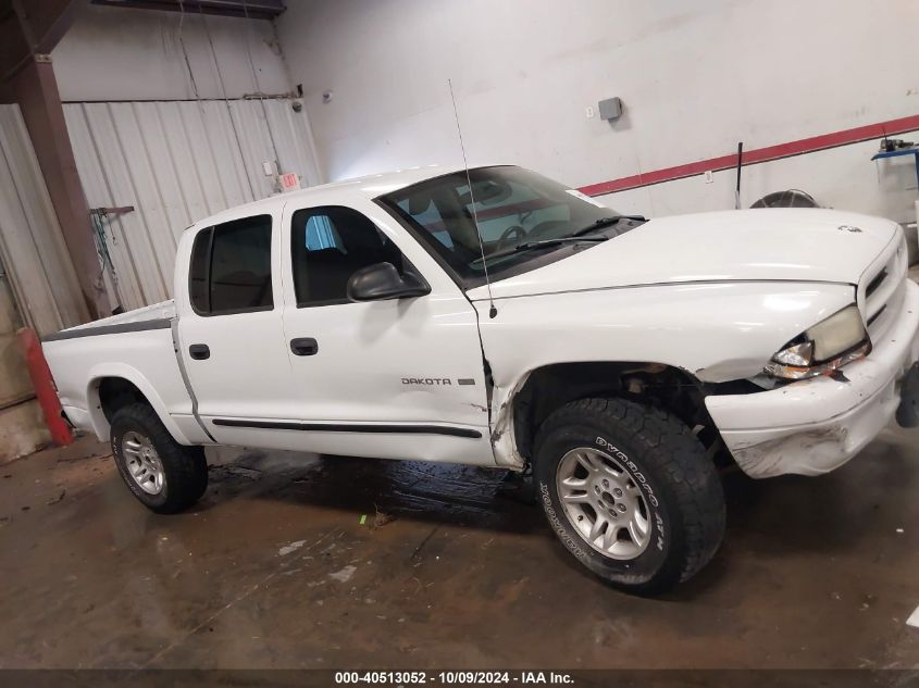 2002 Dodge Dakota Slt VIN: 1B7HG48X12S618202 Lot: 40513052