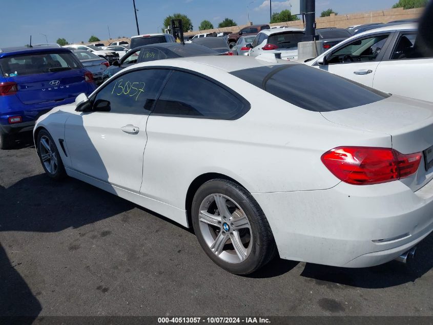 2014 BMW 428I VIN: WBA3N7C51EF719015 Lot: 40513057