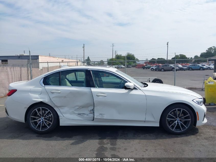 2021 BMW 330I VIN: 3MW5R1J07M8B67075 Lot: 40513075