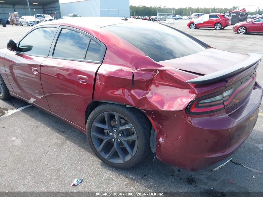 2021 Dodge Charger Sxt Rwd VIN: 2C3CDXBG8MH561900 Lot: 40513084