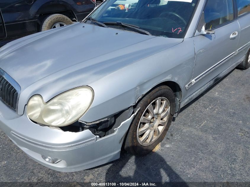 2002 Hyundai Sonata Gls/Lx VIN: KMHWF35H82A680537 Lot: 40513108