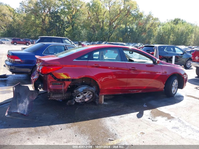 2013 Hyundai Sonata Gls VIN: 5NPEB4AC9DH632147 Lot: 40513109