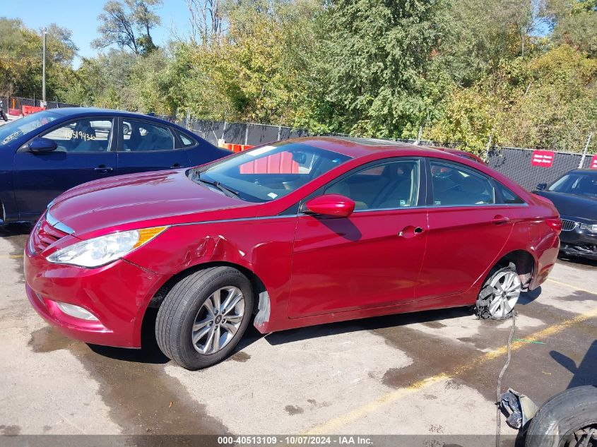 2013 Hyundai Sonata Gls VIN: 5NPEB4AC9DH632147 Lot: 40513109