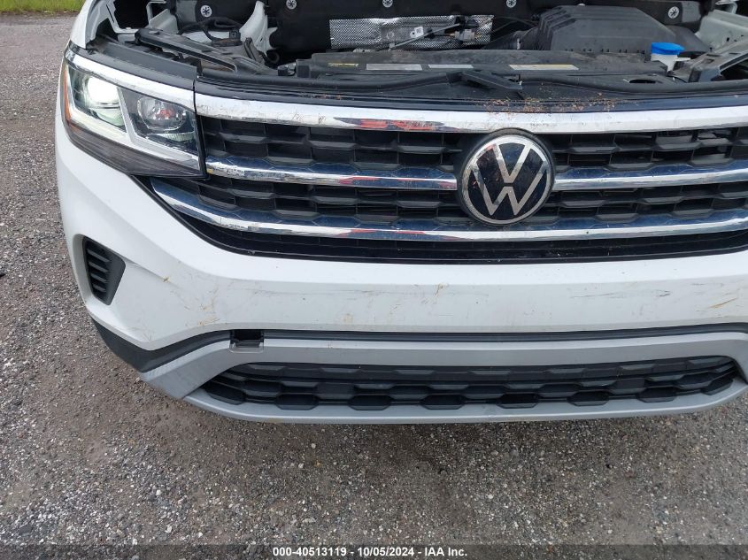 2022 Volkswagen Atlas Se VIN: 1V2DP2CA5NC547220 Lot: 40513119