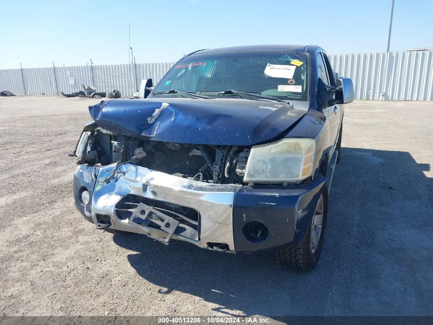 2007 Nissan Titan Le VIN: 1N6BA07A27N225292 Lot: 40513206