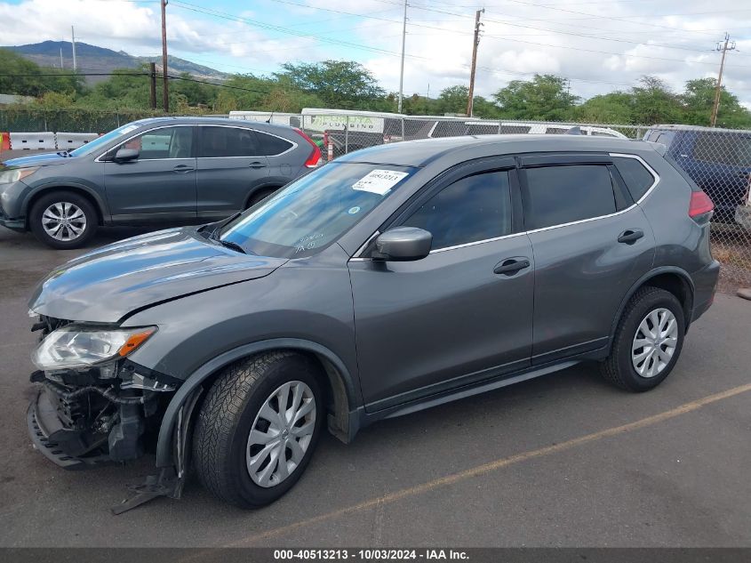 2017 Nissan Rogue S VIN: JN8AT2MT8HW149376 Lot: 40513213