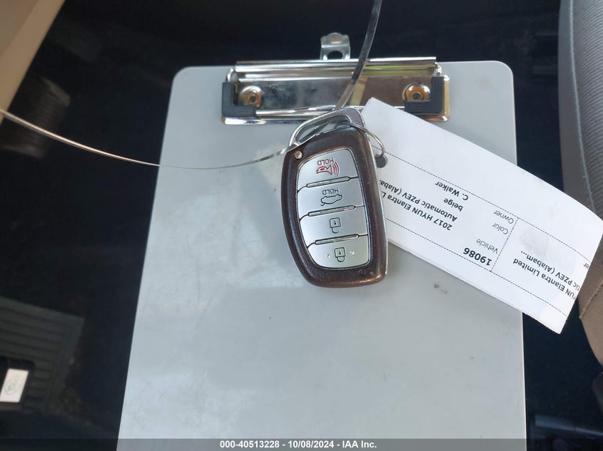 5NPD84LF7HH025655 2017 Hyundai Elantra Se